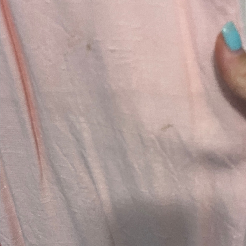 Vintage Pink garden dress with floral embroidery - Picture 4 of 6